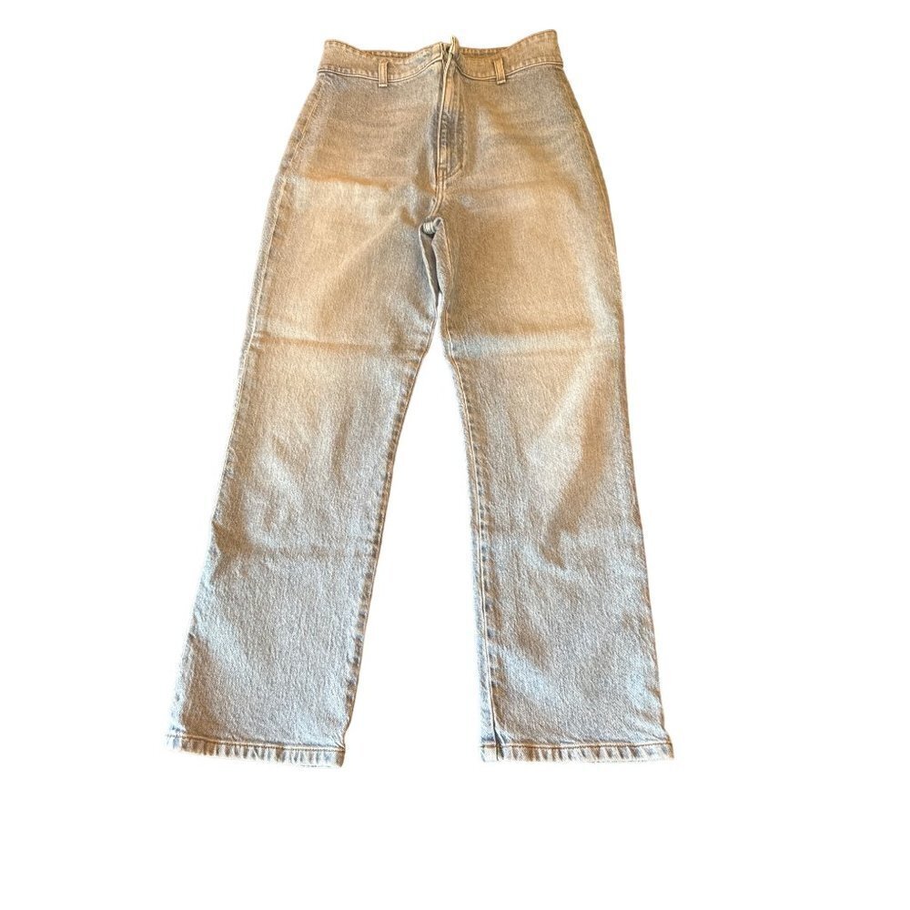 Reformation Vicki Jean Montego Light Blue High Rise Straight Leg Denim Size 29